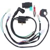 HouYeen Wiring Harness Loom Kill Switch Spark Plug Coil CDI