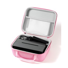 Shipping Label Printer Case, Compatible 249BT, 241BT and More, Pink Hard Shell Portable Case for Most Thermal Label Printers (Box Only)