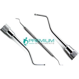 Dental Filling 708 Double Ball Shape Ends 1.9mm/2.5mm Composite Plastic Amalgam Restorative Root Canal Instruments