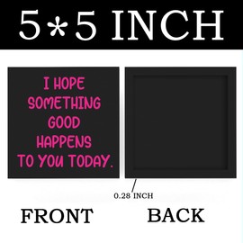 Blessed Desk Decor Sign, Blessed Signs for Home Decor, Funny Desk Decor, Blessed Wall Decor, Boss Gifts for Women, Wooden Box Decor Sign for Home Farmhouse Office Living Room Desk Table Shelf (black)