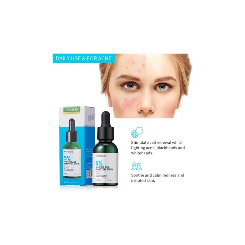 Kormesic Serum Clarificante Ácido Salicílico 5% 30ml