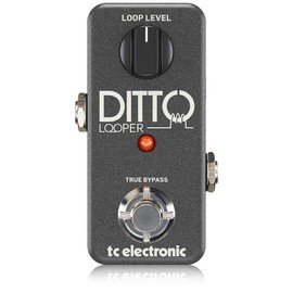 TC Electronic DITTO LOOPER Highly Intuitive Looper Pedal with 5 Minutes of Looping Time, Analog-Dry-Through and True Bypass, Compatible with PC and Mac