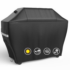 Utheer Grill Cover for Ninja FlexFlame PG300/PG301 – 55" L x 23" W x 47" H BBQ Cover, Waterproof 600D Oxford, UV & Wind Resistant, Fits Ninja PG300 Series Grill XSKPGCVR