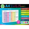 Monthly Planner Pad Personal Organiser with 52 Tear Off Colour