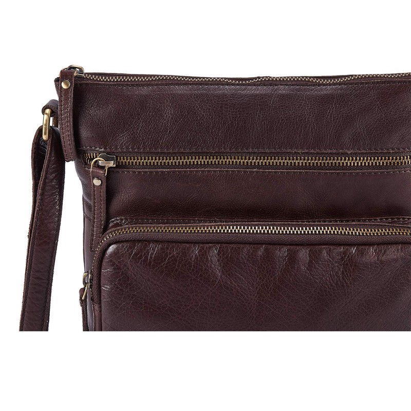 Wise Owl Genuine Leather Crossbody Handbags & Purses for Women
