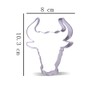 10.3 cm Cow Head Cookie Cutter - 1 Piece -