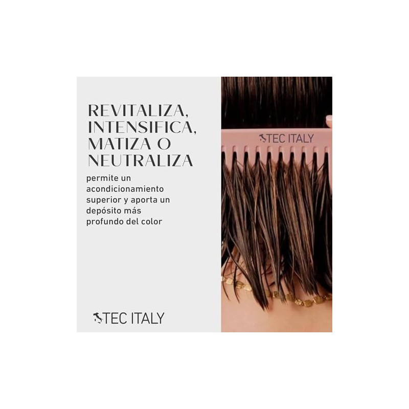 TEC ITALY Lumina Forza Color Azul Matiza Refuerza Cabello Brillo