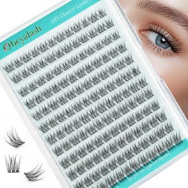 Obeyalash Cluster Lashes Individual Eyelashes DIY Eyelash Extension Mix 10-13mm False Eyelashes Clusters Wispy Lash Clusters Natural Look