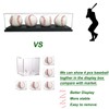 Baseball Display Case for 4 Pack in one,Baseball Holders for
