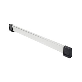 Hailo Crossbar - Replacement Part for Rung Ladders with 60 x 25, 72 x 25 or 78 x 25 mm Bars - Cross Bar with Foot Caps, without Hole - 1200 mm