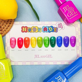 Gel Angel Nudiade Season 4 10 Piece Set Syrup Gel / 젤앤젤 누디에이드 시즌4 10종 세트 시럽젤