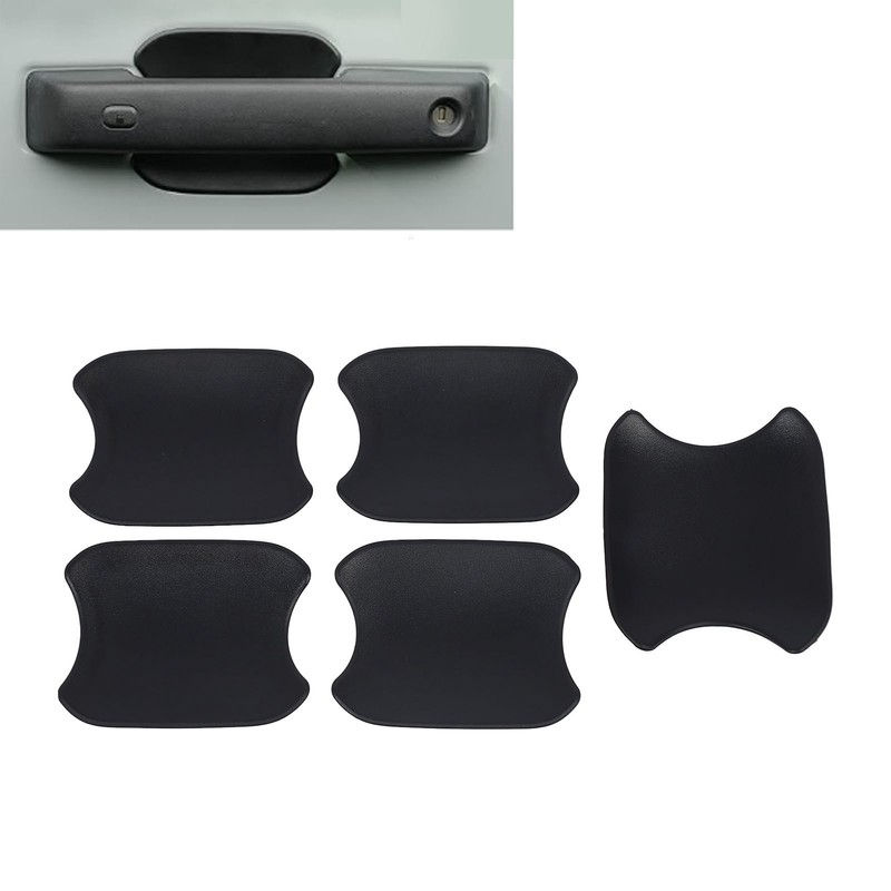 5PCS Car Exterior Door Handle Bowl Cover Protective Sticker Scratch