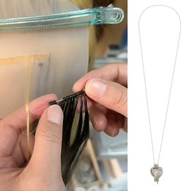 3 Pcs Micro Links Beads Nano Rings Threader Loop Hook Pulling Needle Tool for Hair Extensions – Professional Installation Tools for Feather Hair & Micro Beads