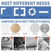 12 Pcs Rug Grippers for Laminate Floor,Anti Slip Rug Underlay