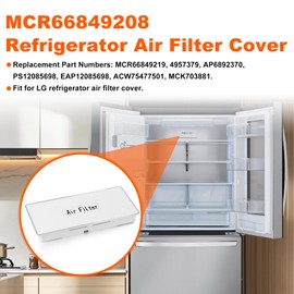MCR66849208 Replacement LG Refrigerator Air Filter Cover MCR66849219 LMRS28596D LMRS28596S LMRS28626D Refrigerator Filter Cover Decor For LG Refrigerator Part 4957379 AP6892370 PS12085698 ACW75477501