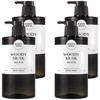 Happy Bath Original Collection Body Wash Woody Musk Scent, 910g, 4 pieces / 해피바스 오리지널 컬렉션 바디워시 우디 머스크향, 910g, 4개