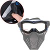 Toyer 2 Pack Face Mask Tactical Mask Compatible with Nerf