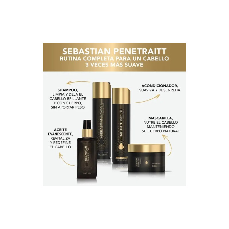 Aceite para el Cabello Sebastian Professional Dark Oil 95ml