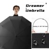 erised's bifrost Fast Folding Automatic Travel Compact Umbrella With Fixed