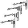 Insaga 10'' J Bolt Gate Hinge and Wall Mount Hinge