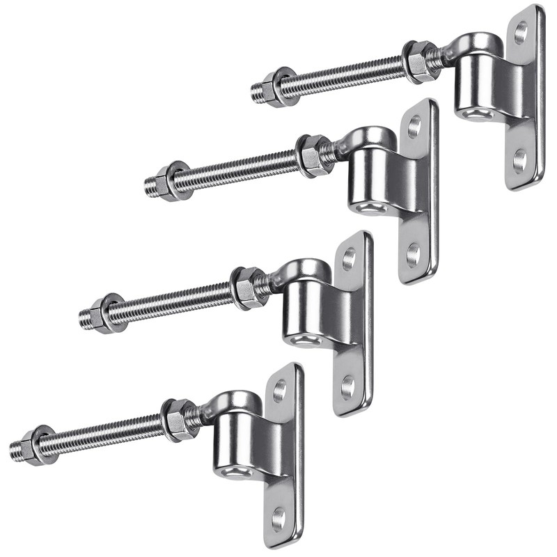 Insaga 10'' J Bolt Gate Hinge and Wall Mount Hinge