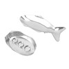 Fish Shaped Grilling Pan Uniform Heating Aluminum Alloy Fish Serving