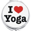 NewCharms I Love Yoga Compact with Mirrors - Perfect Pocket