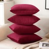 Seechoo Velvet Cushion Covers, Set of 2, 45cm x 45cm,
