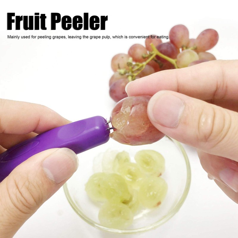 Yosoo Grape Peeler, Fruit Grape Skin Peeler Remover, Mini Portable