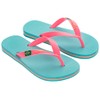Ipanema Girls' CLAS Brasil II Kids Flip Flops, Light Blue