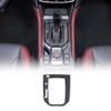 Soft Carbon Fiber Gear Shift Panel Trim Cover Compatible with