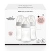 New Beginnings BPA-Free Baby Feeding Bottle, 250ml, 3-Pack