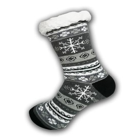 MRCC 1 pair of men's socks, Christmas socks, cuddly socks, hut socks, stopper socks, winter socks, socks 1291, 1 Pair Color6 1293