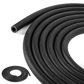 dojobkinb 3/8 Inch (10mm) ID Fuel Line Hose 20FT NBR Rubber Push Lock Hose High Pressure 300PSI for Automotive Fuel Systems Engines