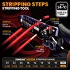 SOMELINE Crimping Tool Kit, Waterproof Automotive Electrical Connectors Electrical Wire