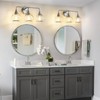 HAHZT Brushed Nickel Bathroom Vanity Light 3 Lights Bathroom Light