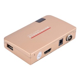 RF to HDMI TV Receiver Adapter with Remote Control, All Standard TV Receiver Adapter 100-240V