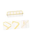 Operitacx Compartment Storage Box Makeup Tv Holder Acrylic Holder Desktop