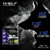 Cla Carnitina 1kg Wolf Pre Entreno 100 Servicios Sabores