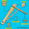 Kuchengerate 3.5 inc Crepe Spreader and 12 inc Wooden Spatula