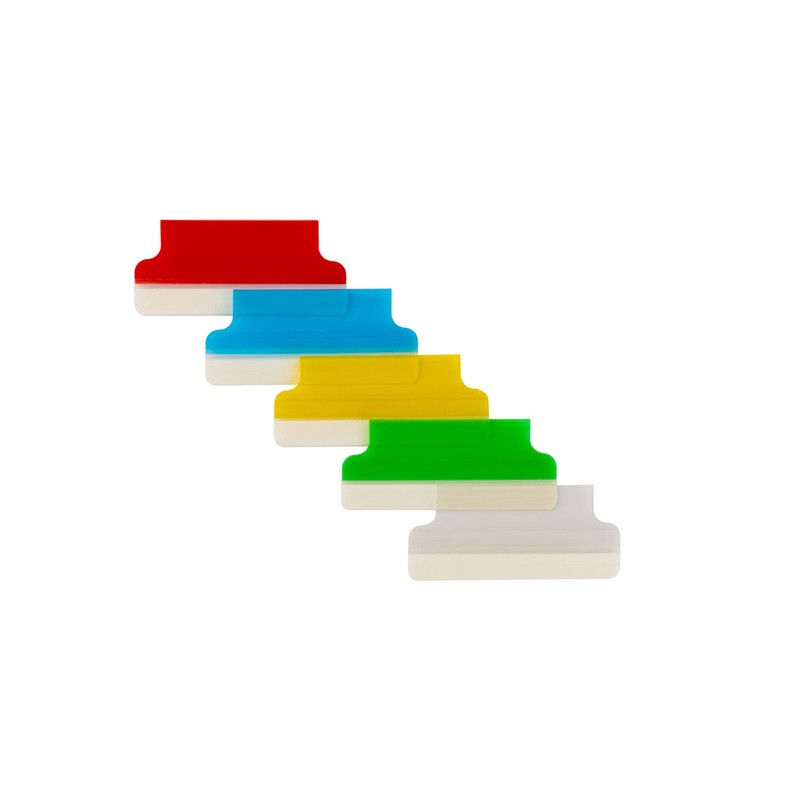 Avery Insertable Self-Adhesive Tabs with Printable Inserts, 1-1/2", Permanent Adhesive,