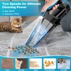 Cordless Car Vacuum Lightweight High Power Handheld Vacuum Cleaner with