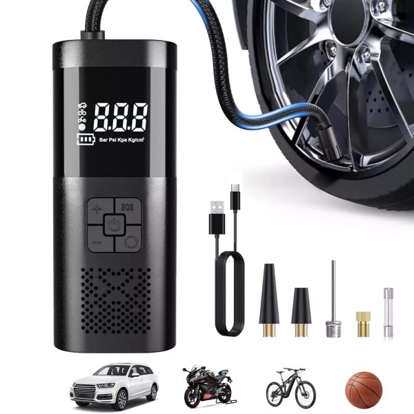 Unbranded Tire Inflator Car Air Pump Compressor Electric Portable Auto