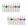 iYueMps 20 Pieces PCB Drill Bit Set 0.1 mm -