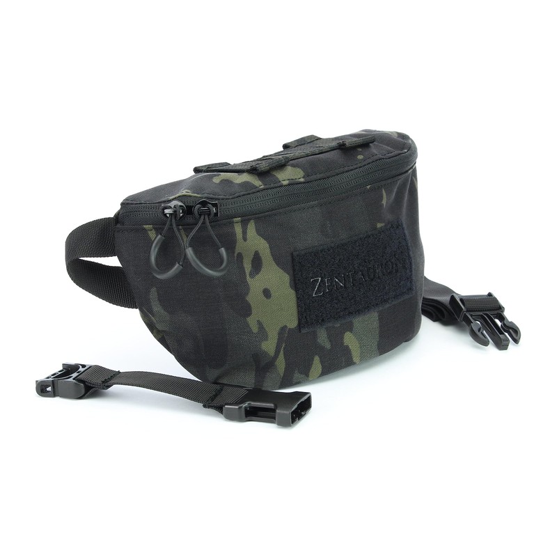 Zentauron Waist Bag Modular 1.8 L Bum Bag 2 Compartments