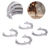 Aluminum Alloy AntiSlip Snow Speed Racing Horseshoes Kit Horse Training