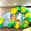 Balloon Dance Yellow Green Balloons, 60 pcs 12 Inch Matte