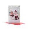 UK Greetings Christmas Card for Husband - Snowman Design