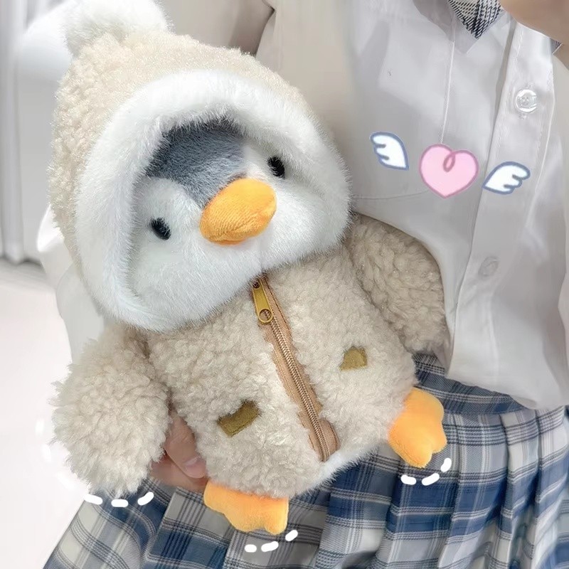 Penguin Plush Toy for Kids – 25cm Cotton-Padded Stuffed Animal