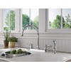 Peerless Claymore 2-Handle Kitchen Sink Faucet with Side Sprayer, Chrome